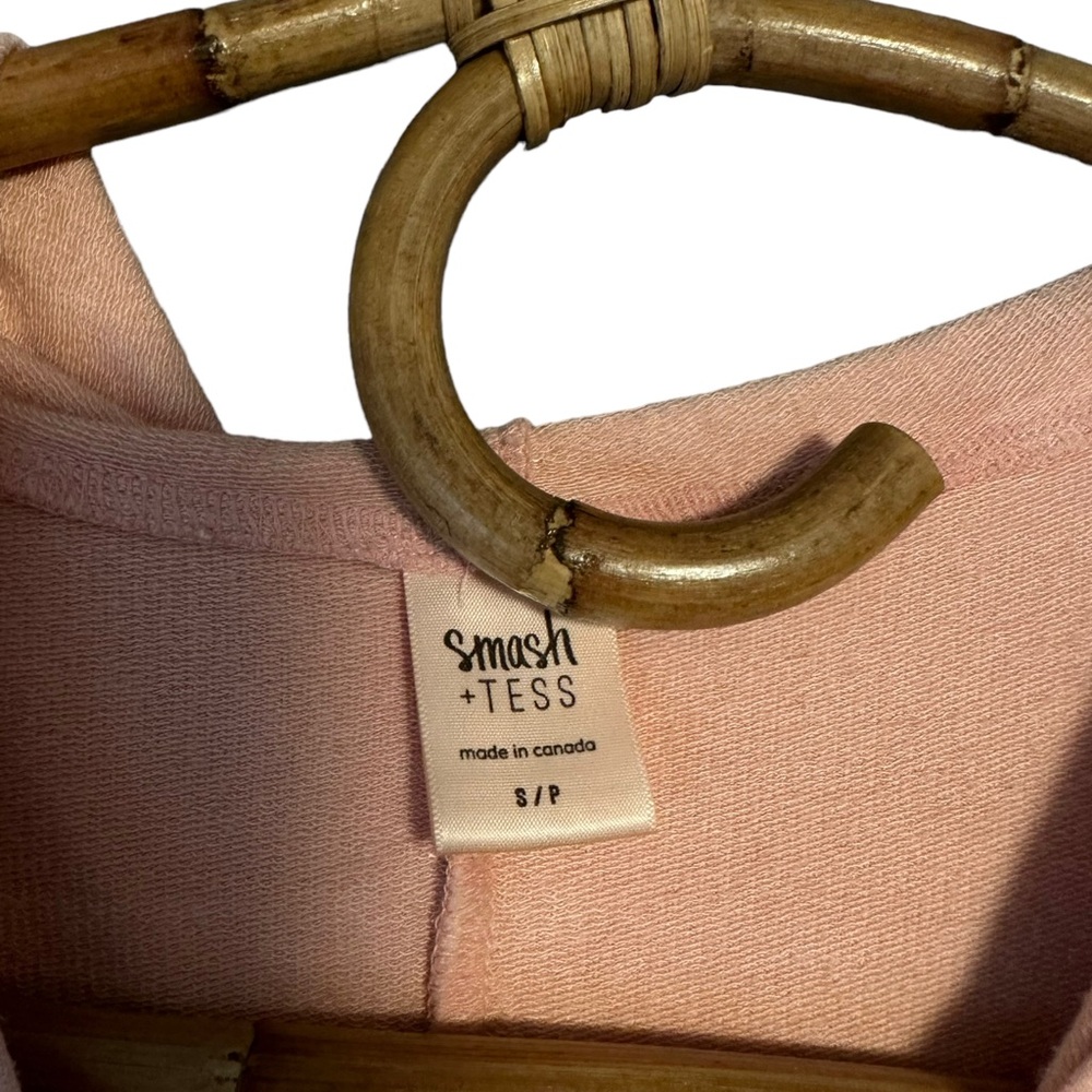 Smash + Tess | Jilly Jogger Romper Pink Size S - Picture 12 of 13
